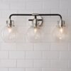 BS18309.3.BS18309KN Hinley Seeded Glass Vanity Light – 3 Light – view 4