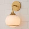 BS19239.0.BS19239AB Diner Drop Sconce