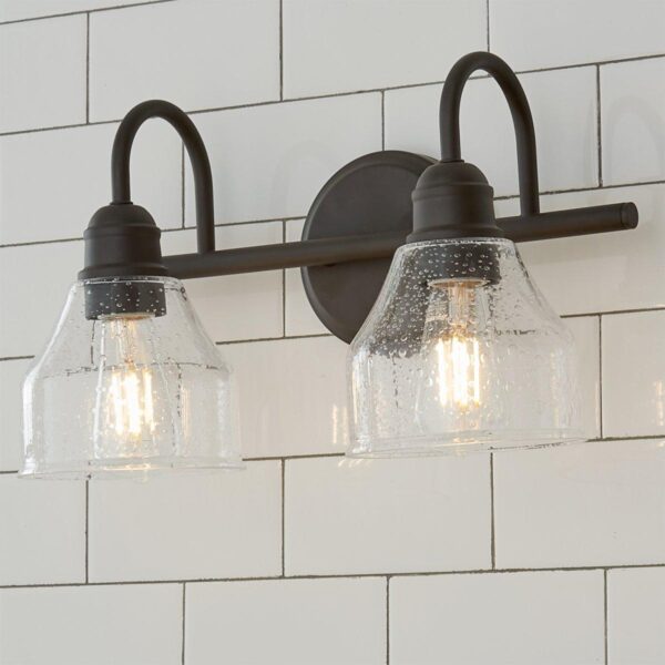 BS19278.0.BS19278BZ Seedy Gooseneck Vanity Light – 2 Light