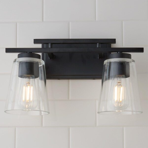 BS19303.3.BS19303BK T Bar Taper Vanity Light – 2 Light – view 4