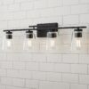 BS19305.0.BS19305BK T Bar Taper Vanity Light – 4 Light