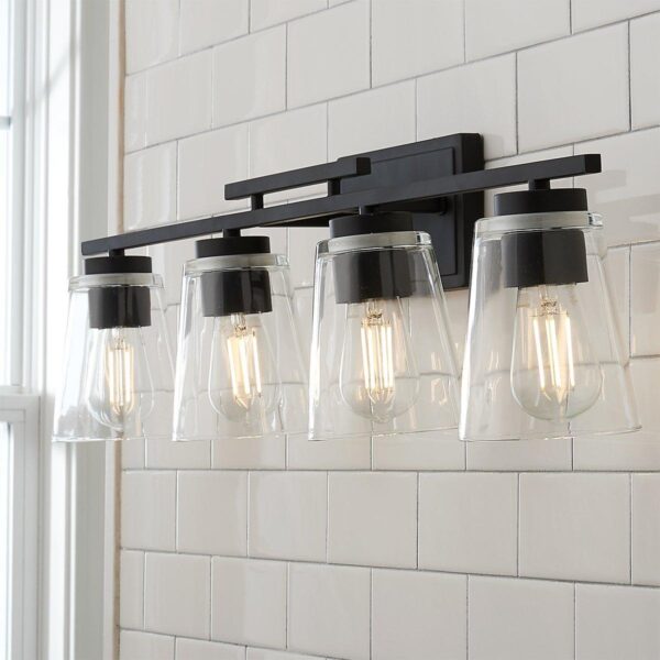 BS19305.2.BS19305BK T Bar Taper Vanity Light – 4 Light – view 3