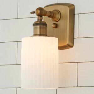 Ridged Austin Bath Sconce