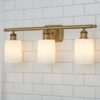 Ridged Austin Vanity Light – 3 Light