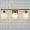 Ridged Austin Vanity Light – 3 Light – view 3