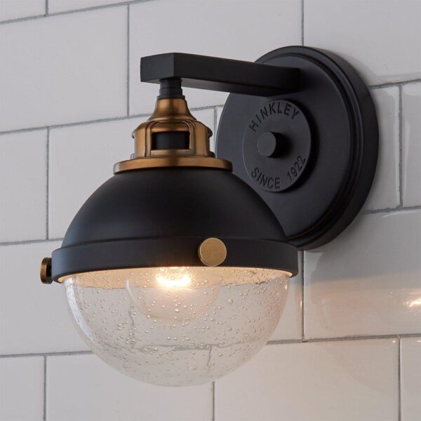 BS20063.0.BS20063BK Decor Declaration Bath Sconce