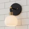 Young House Love Opal Glass Bubble Sconce