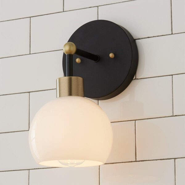 Young House Love Opal Glass Bubble Sconce