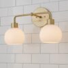 BS20165.0.BS20165SO Young House Love Opal Glass Bubble Vanity Light – 2 Light