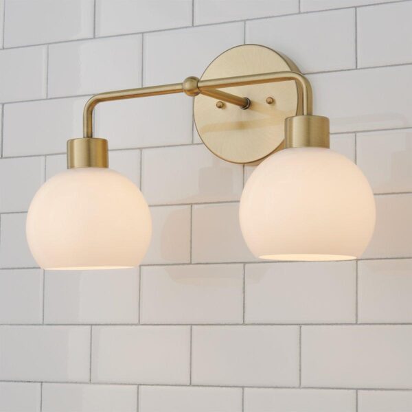 BS20165.0.BS20165SO Young House Love Opal Glass Bubble Vanity Light – 2 Light