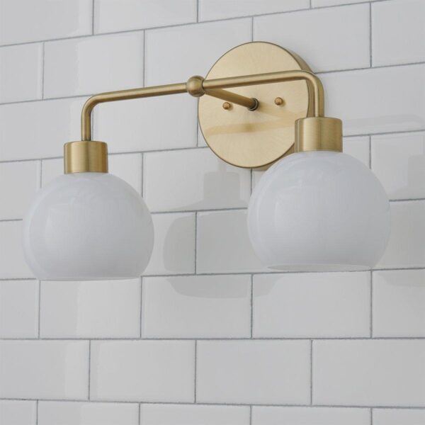 BS20165.1.BS20165SO Young House Love Opal Glass Bubble Vanity Light – 2 Light – view 2