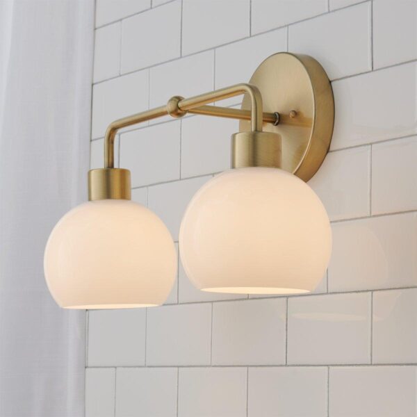 BS20165.3.BS20165SO Young House Love Opal Glass Bubble Vanity Light – 2 Light – view 4