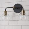BS20165C.3.BS20165CBC Young House Love Clear Glass Bubble Vanity Light – 2 Light – view 4
