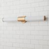 Contemporary Hexagon LED Vanity Light – Large – view 2