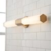 Contemporary Hexagon LED Vanity Light – Large – view 3
