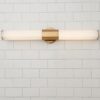 Contemporary Hexagon LED Vanity Light – Large – view 4