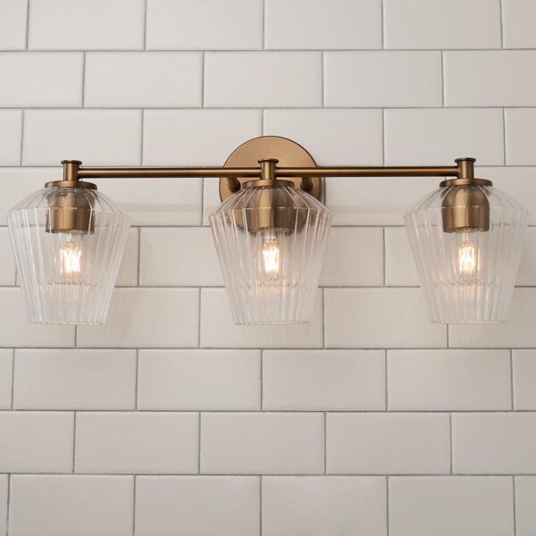 BS21021.2.BS21021AB Fluted Felix Vanity Light – 3 Light – view 3