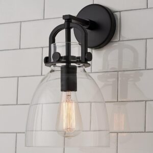 BS21067.0.BS21067BK Urban Dome Bath Sconce