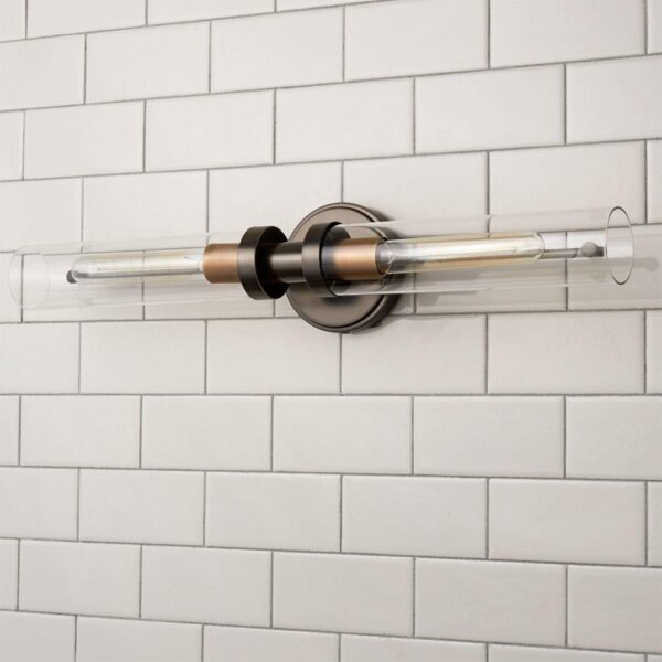 BS21091.1.BS21091BK Daphne Vanity Light – view 2