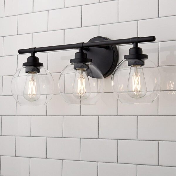 Simple Globe Vanity Light – 3 Light