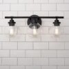 Simple Globe Vanity Light – 3 Light – view 3