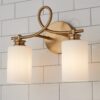 Looped Arm Vanity Light – 2 Light