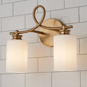 Looped Arm Vanity Light – 2 Light