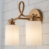 Looped Arm Vanity Light – 2 Light – view 3