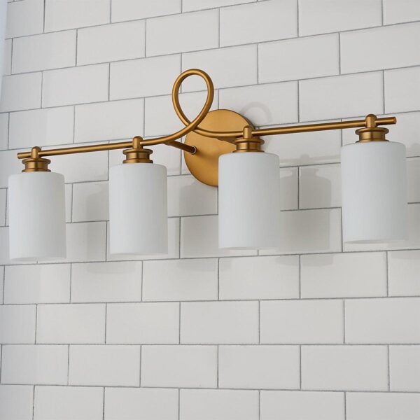 BS21134.1.BS21134AB Looped Arm Vanity Light – 4 Light – view 2