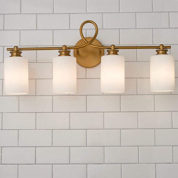 BS21134.3.BS21134AB Looped Arm Vanity Light – 4 Light – view 4