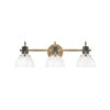BS22002.0.BS22002AB Vienna White Glass Vanity Light – 3 Light