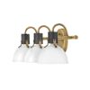 BS22002.2.BS22002AB Vienna White Glass Vanity Light – 3 Light – view 3