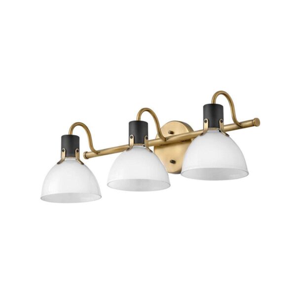 BS22002.3.BS22002AB Vienna White Glass Vanity Light – 3 Light – view 4