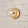 BS22037.0.BS22037AB Quinn Bath Sconce – Clear Glass