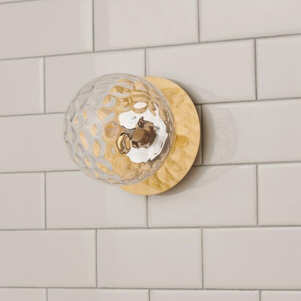 BS22037.1.BS22037AB Quinn Bath Sconce – Clear Glass – view 2