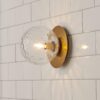 BS22037.2.BS22037AB Quinn Bath Sconce – Clear Glass – view 3