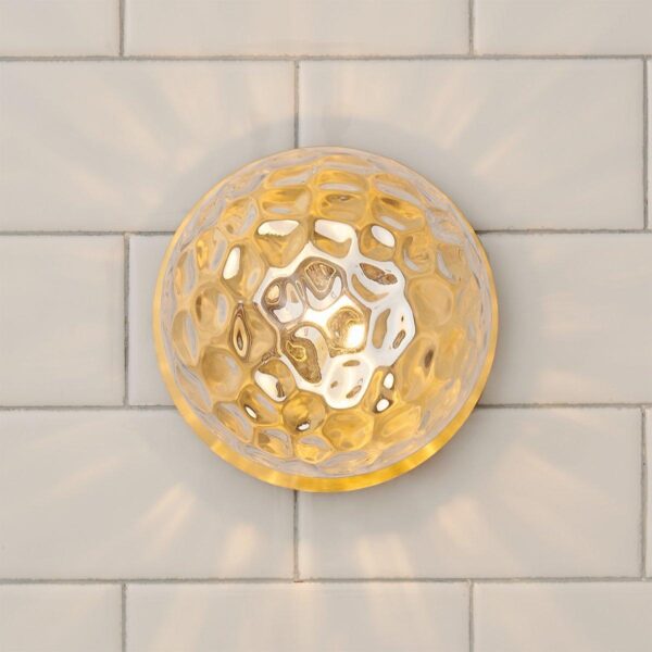 BS22037.3.BS22037AB Quinn Bath Sconce – Clear Glass – view 4