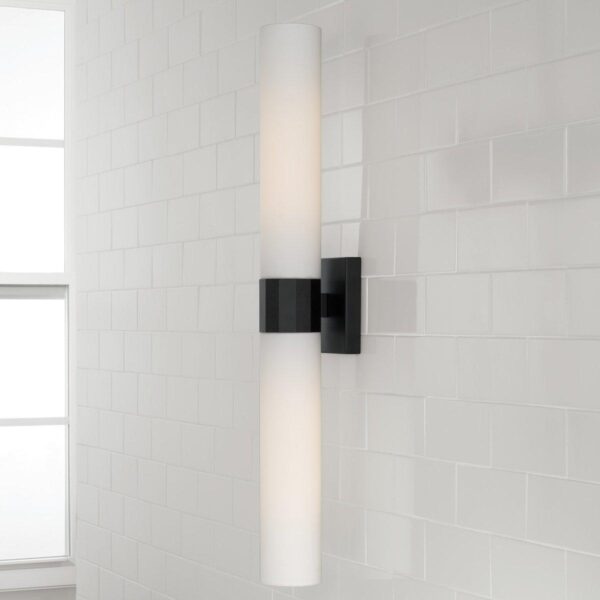 BS22083.0.BS22083BK Minimal Chic Bath Sconce