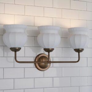 Chris Loves Julia Marlo Vanity Light – 3 Light – Ceramic