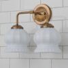 BS22108A.1.BS22108ABM Chris Loves Julia Marlo Vanity Light – 2 Light – Milk Glass – view 2