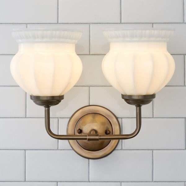 BS22108A.3.BS22108ABM Chris Loves Julia Marlo Vanity Light – 2 Light – Milk Glass – view 4