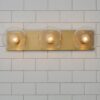BS22122.3.BS22122GL Xaviero Glass Vanity Light – 3 Light – Clear – view 4