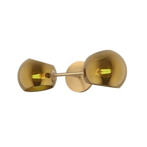 BS23030.0.BS23030GL Xaviero Glass Vanity Light – 2 Light – Color