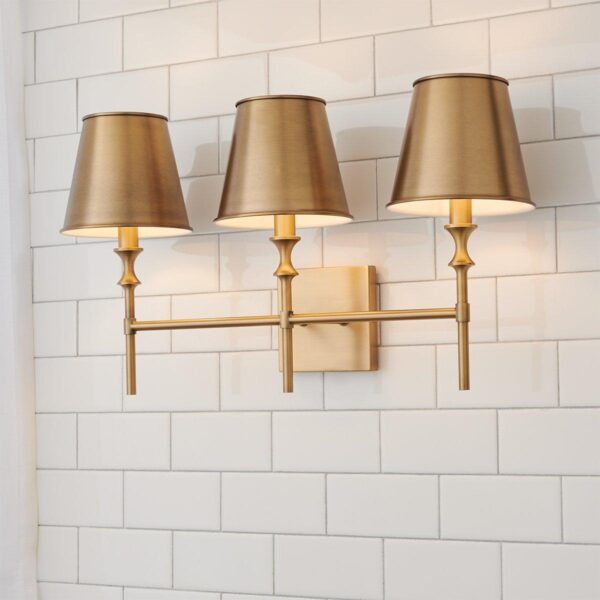 Antigue Vanity Light – 3 Light