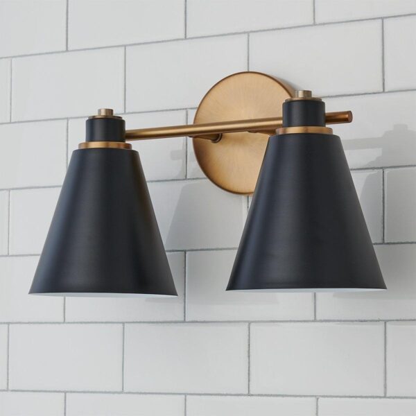 Jenovia Vanity Light – 2 Light – view 2