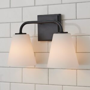 BS23053.0.BS23053BK Westchase Vanity Light – 2 Light
