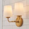 Jeida Opal Glass Vanity Light – 2 Light – view 4