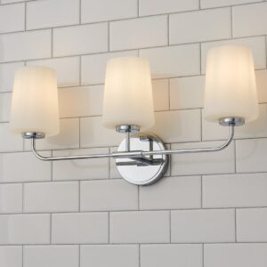 BS23080.0.BS23080CH Jeida Opal Glass Vanity Light – 3 Light