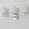 Jeida Opal Glass Vanity Light – 3 Light – view 2