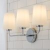 Jeida Opal Glass Vanity Light – 3 Light – view 4